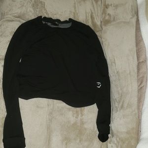 Gymshark Solace top in black size small